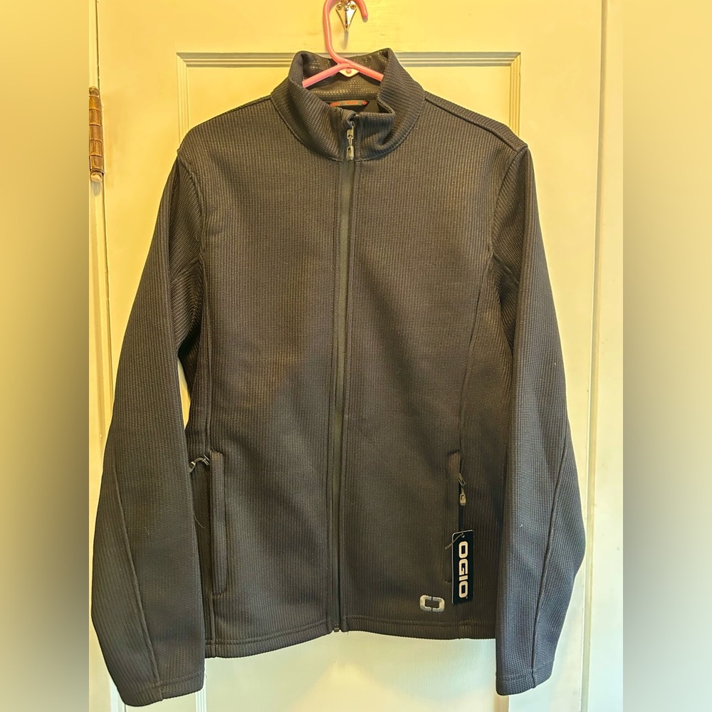 OGIO Black Brand New Full-Zip Jacket